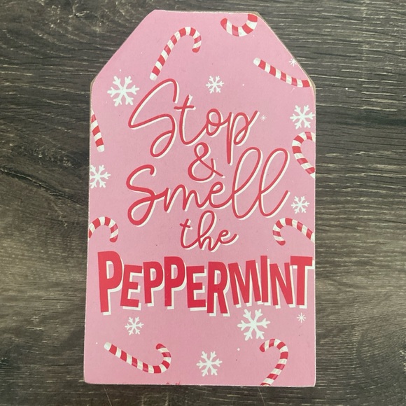 Pink Peppermint Sign - Picture 2 of 6